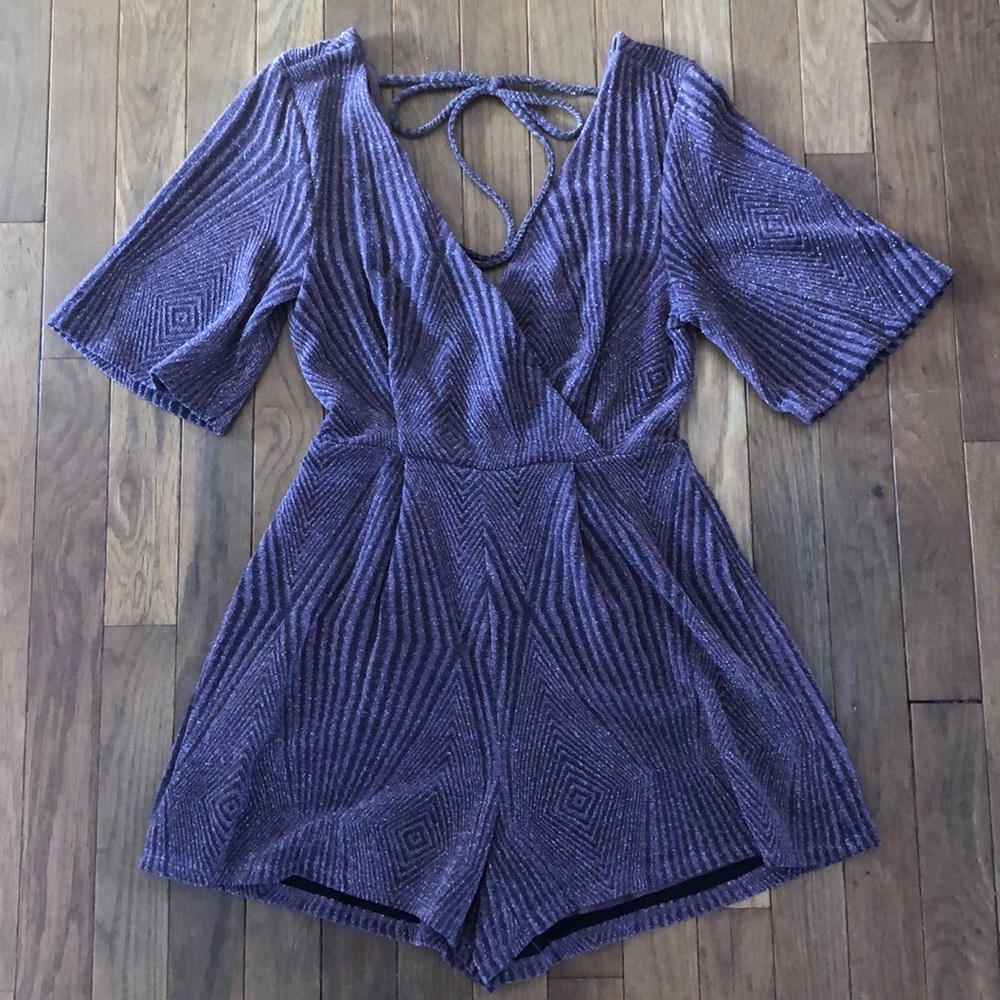 Purple Romper